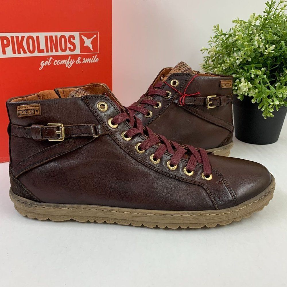 Pikolinos Womens LAGOS high-top sneaker 41EU / 10.5-11US in oviedo arcilla